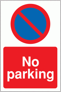 No Parking Signs