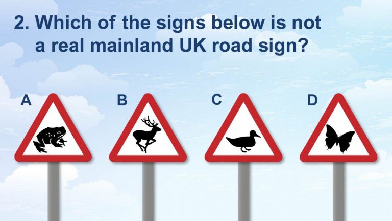 Seeing the signs: how well do you know the UK's road signs