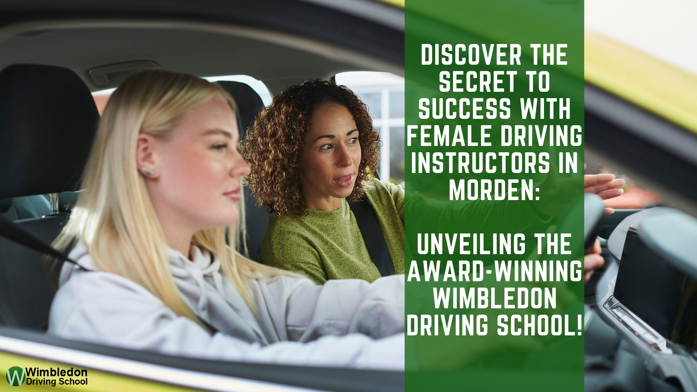 Female Driving Instructors in Morden